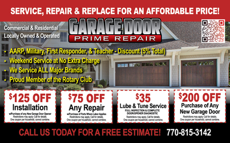 Garage Door Prime Repair