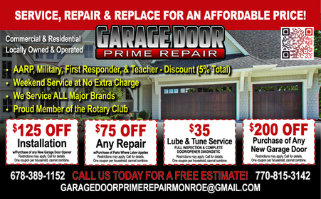 Garage Door Prime Repair