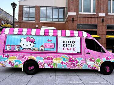 Hello Kitty Cafe Truck East - Atlanta Appearance