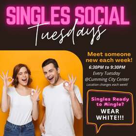 Singles Social Tuesdays -Homestead