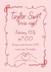 Taylor Swift Trivia Night!