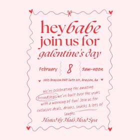 Galentine's Day @ Halo Head Spa