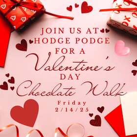 Valentine's Day Chocolate Walk