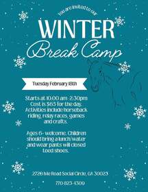 Winter Break Horse Camp