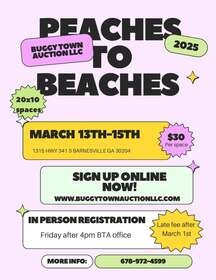 Peaches to Beaches @ BTA