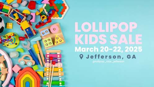 Lollipop Kids Spring/Summer Consignment Sale