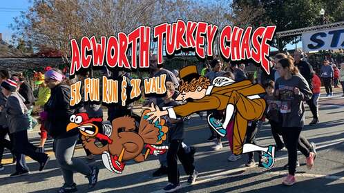 Acworth Turkey Chase 5K and 2K Fun Run