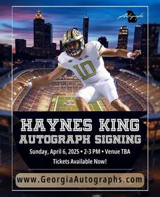 Haynes King Public Autograph Signing