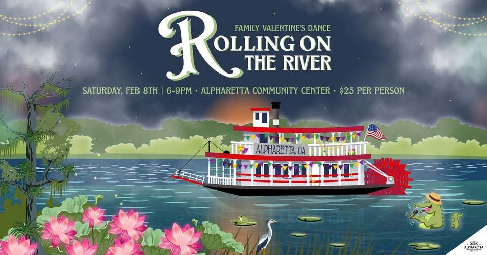 Family Valentine's Dance - Rolling on The River