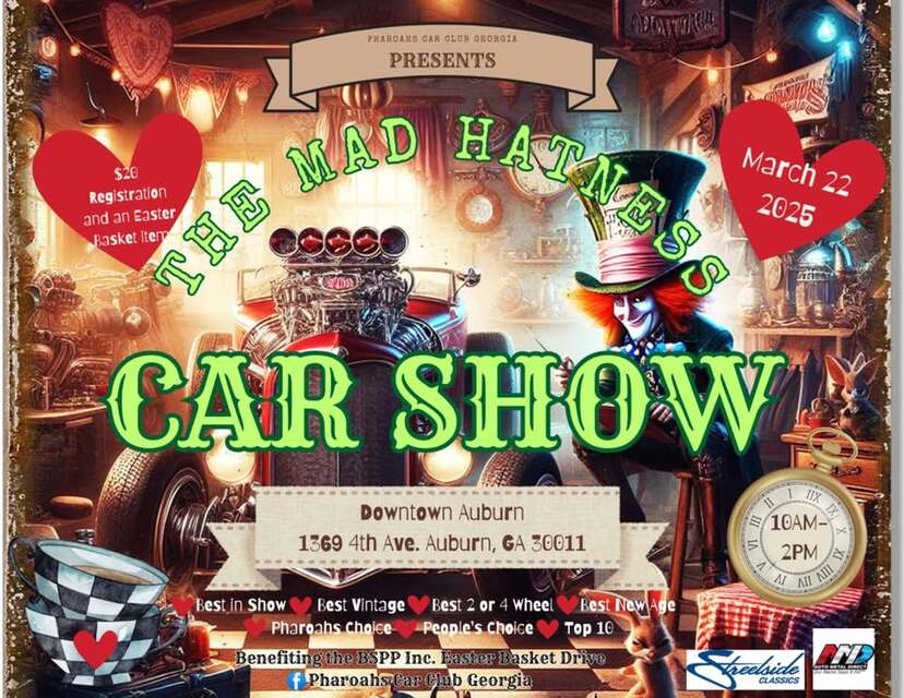 The Mad Hatness Car and Bike Show Easter Basket Drive