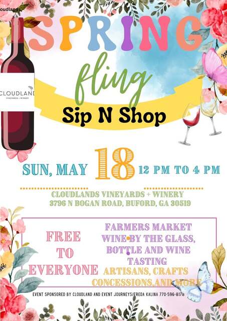 Spring Fling Slip N Shop Farmers Market