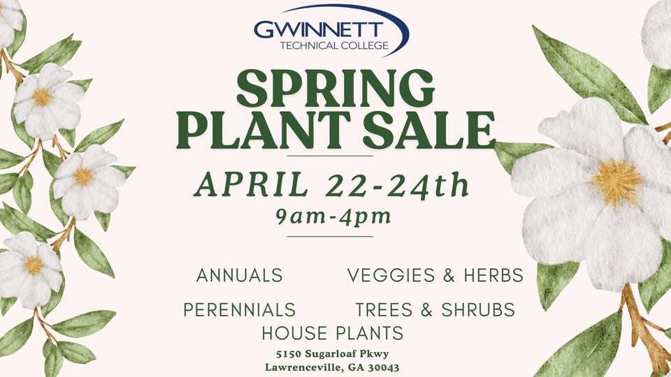 Spring Plant Sale at Gwinnett Technical College