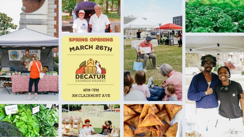 Spring Season for the Decatur Farmers Market