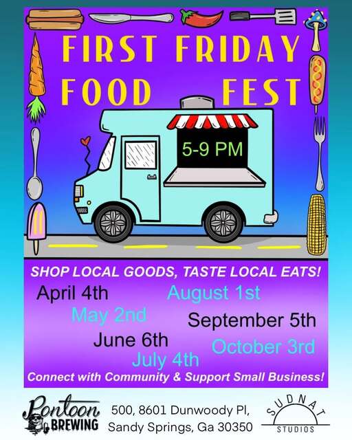 First Friday Food Fest @ Pontoon Brewing